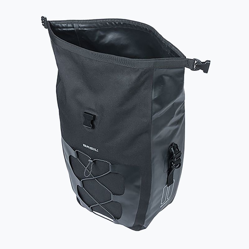 Basil Navigator Borsa singola impermeabile per bici 25-31 l nero 10