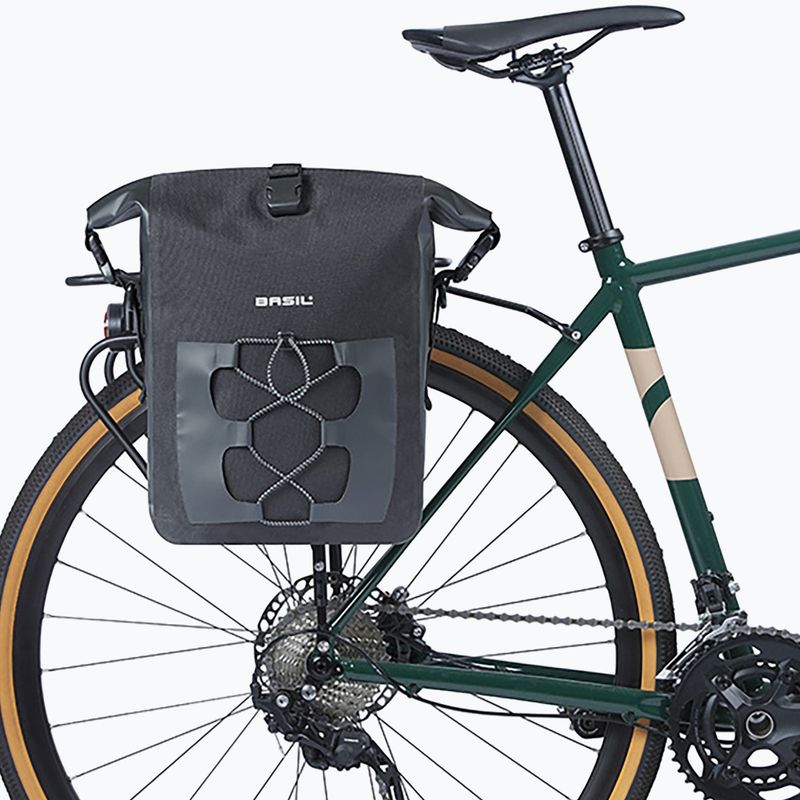 Borsa da bici Basil Navigator Waterproof Single Bag MIK Hooks 15 l black 5