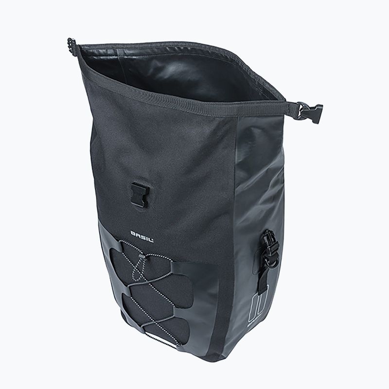 Borsa da bici Basil Navigator Waterproof Single Bag MIK Hooks 25-31 l black 4