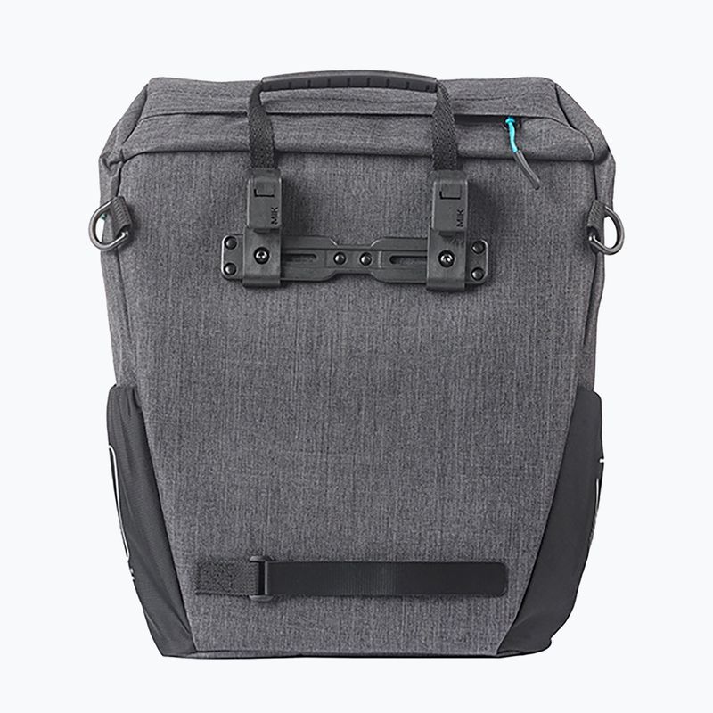 Borsa da bici Basil Discovery 365D Single Bag MIK Hooks 20 l black mélange 3