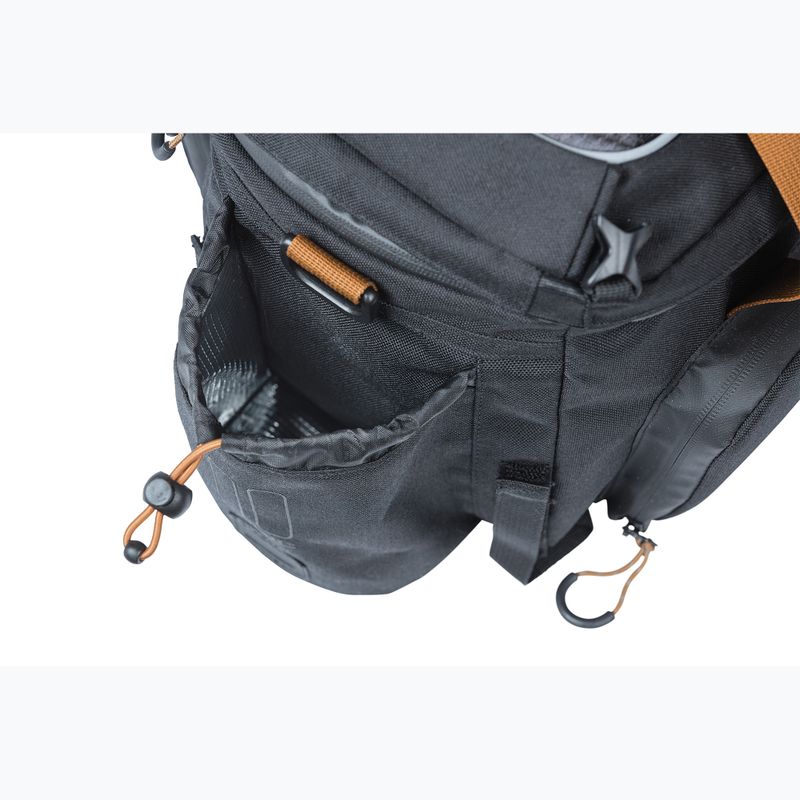 Borsa da bicicletta per portapacchi Basil Miles Trunkbag XL Pro 9-36 l ardesia nera 4