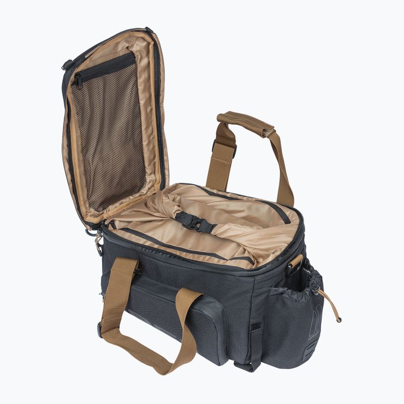 Borsa da bicicletta per portapacchi Basil Miles Trunkbag XL Pro 9-36 l ardesia nera 5