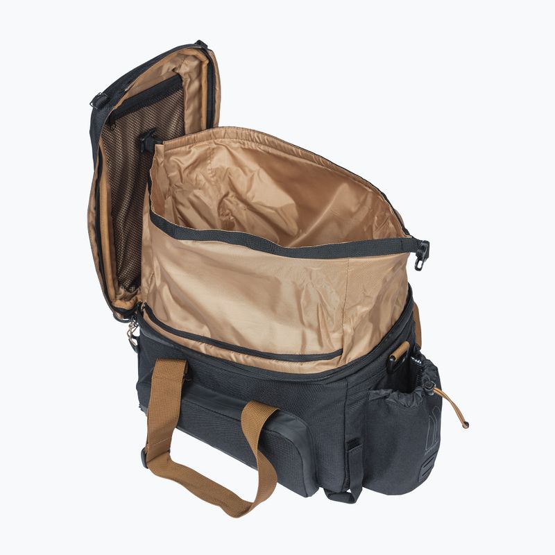 Borsa da bicicletta per portapacchi Basil Miles Trunkbag XL Pro 9-36 l ardesia nera 6