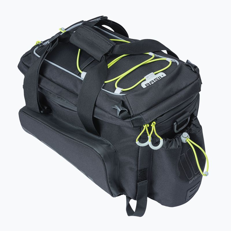 Basil Miles Trunk XL Pro 36 l nero/lime borsa portabiciclette