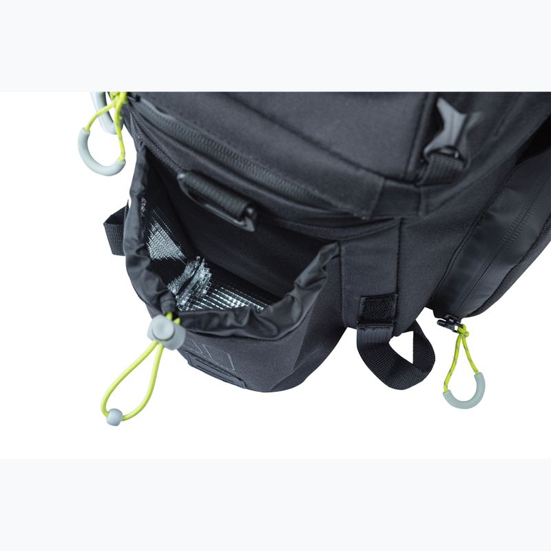 Basil Miles Trunk XL Pro 36 l nero/lime borsa portabiciclette 4