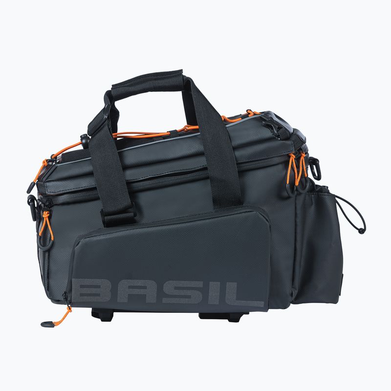 Borsa da bicicletta per portapacchi Basil Miles Tarpaulin XL Pro MIK 9-36 l nero/arancio 2