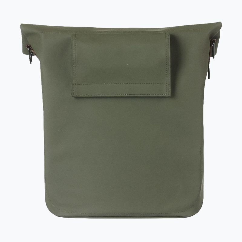 Borsa portabici Basil City Shopper in pelle vegana 16 l verde muschio 4