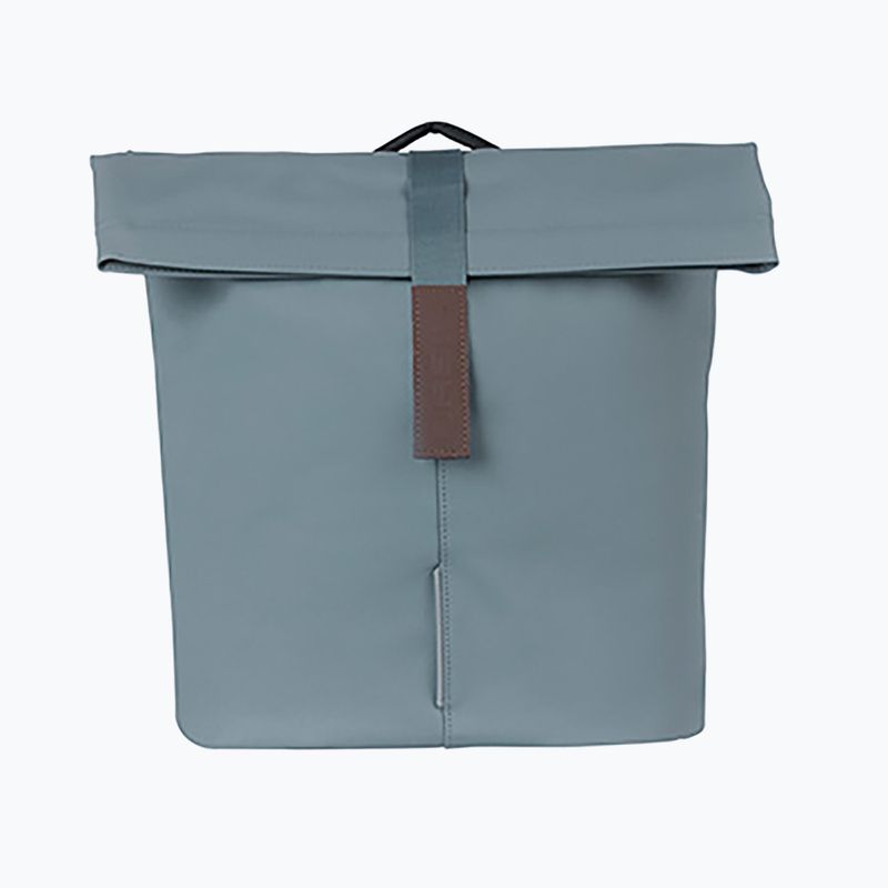 Basil City Double Bag MIK 32 l grafite/marrone borsa da bicicletta