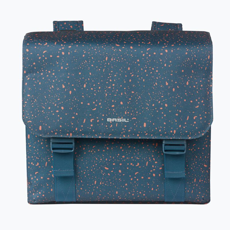 Basil Flair Borsa doppia per bicicletta 35 l navy 2