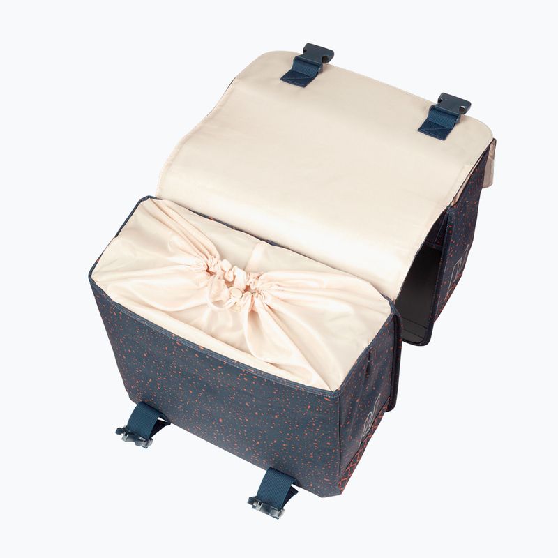 Basil Flair Borsa doppia per bicicletta 35 l navy 5