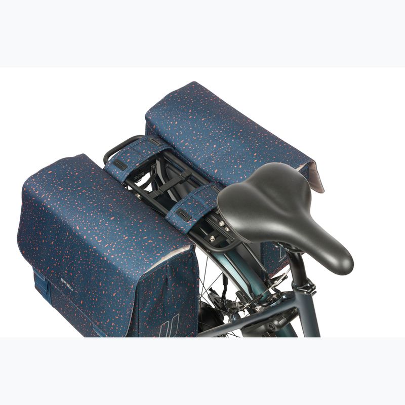 Basil Flair Borsa doppia per bicicletta 35 l navy 7