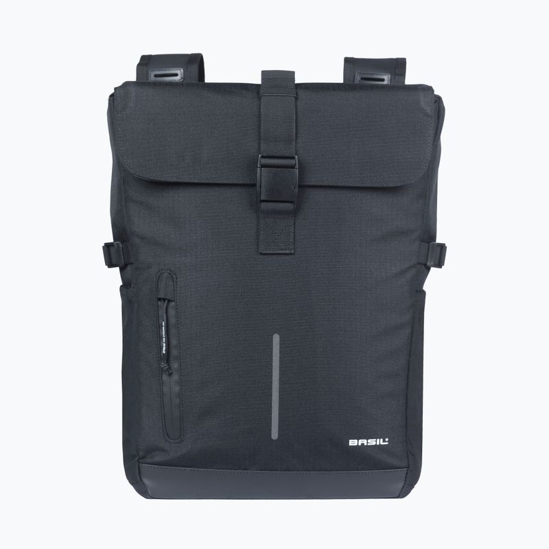 Basil Move Double Bag borsa da bicicletta 30 l nero 2