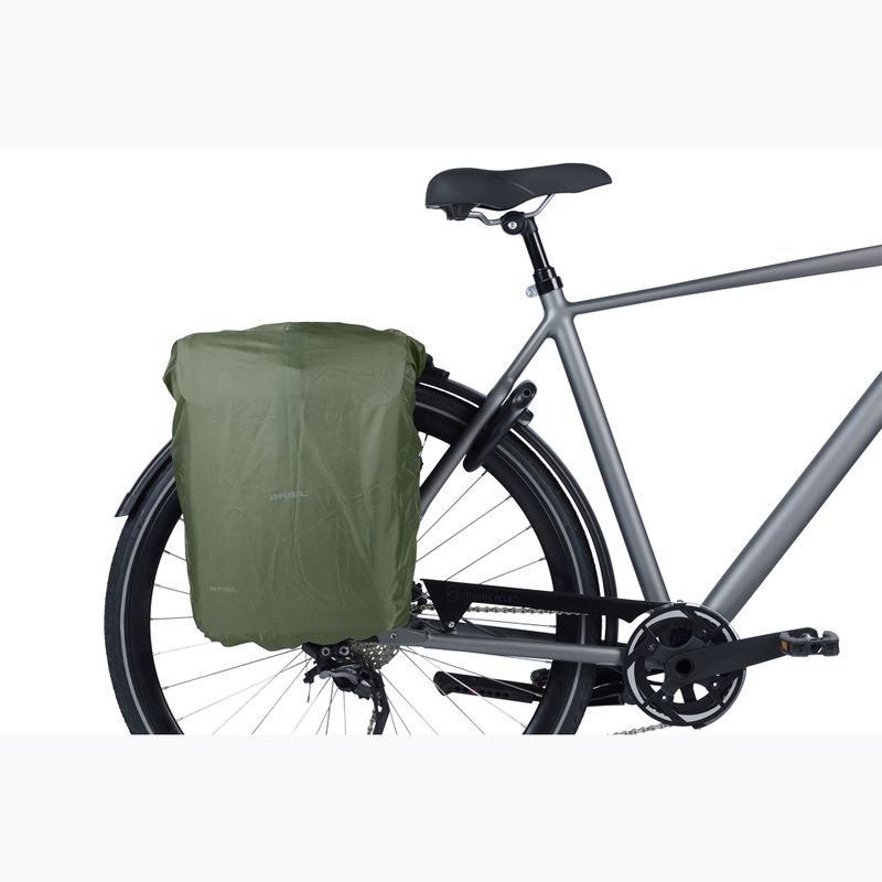 Basil Move Double Bag borsa da bicicletta 30 l nero 8