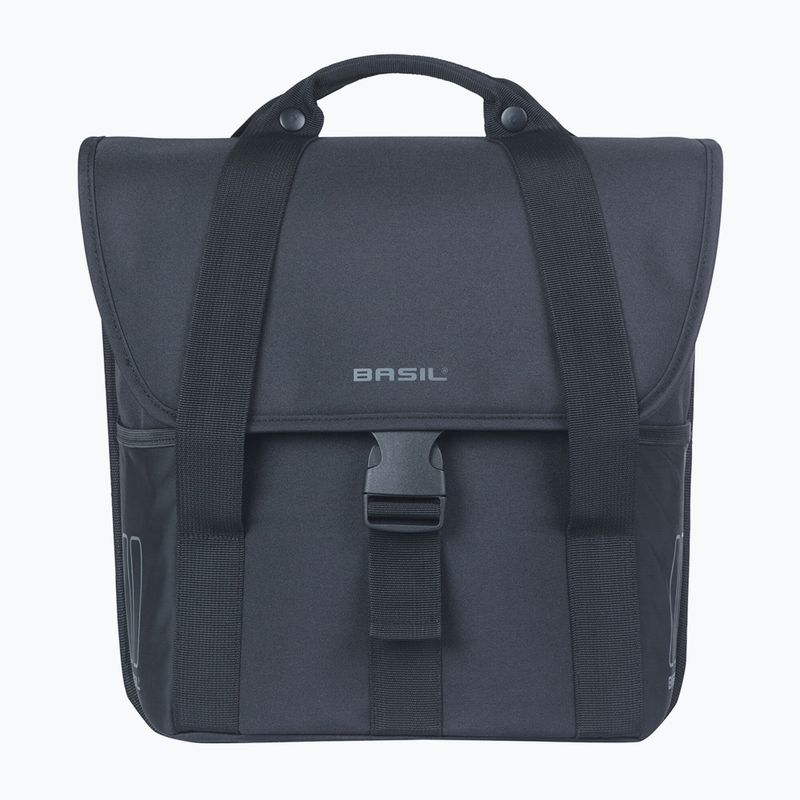 Basil Go Borsa da bici singola 16 l nero pieno