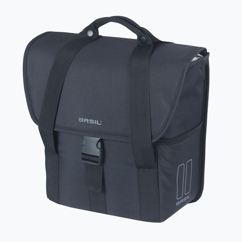 Basil Go Borsa da bici singola 16 l nero pieno 2