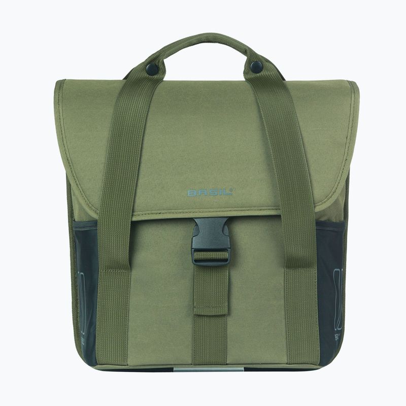 Basil Go Borsa bici singola 16 l verde scuro