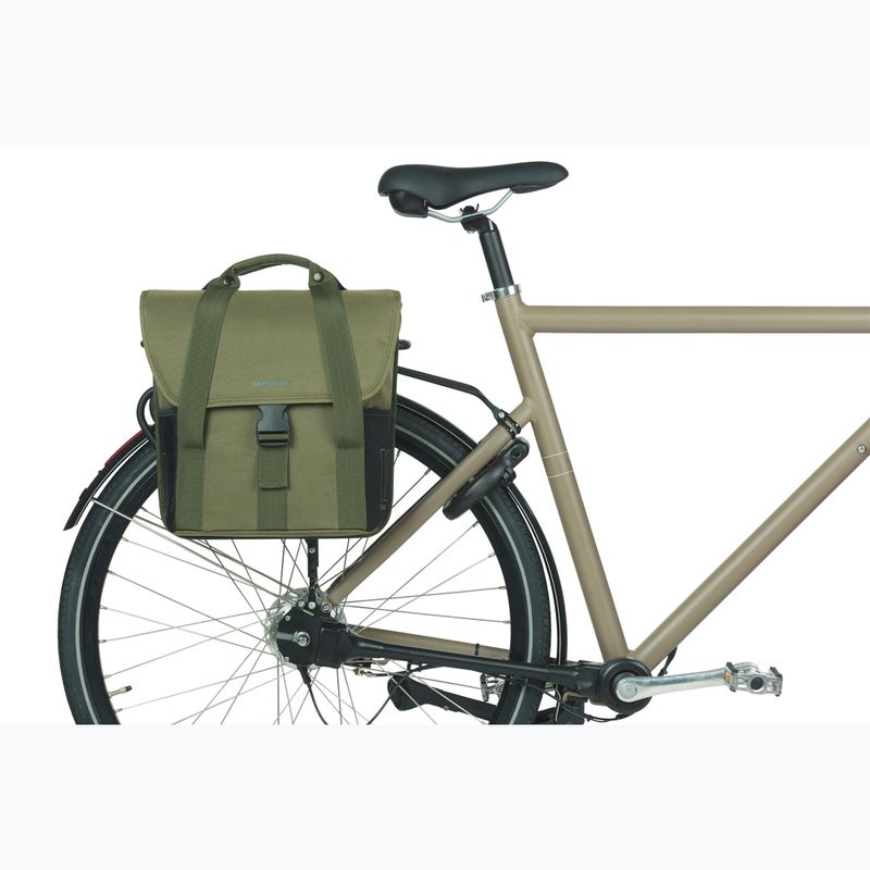 Basil Go Borsa bici singola 16 l verde scuro 6
