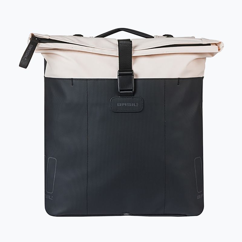 Borsa da bici Basil Vive Double Pannier Bag MIK 35 l off white/black 3
