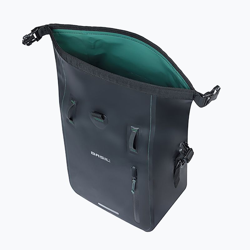Borsa da bici Basil Rivo M Single Bag MIK Hooks 12-15 l black 3