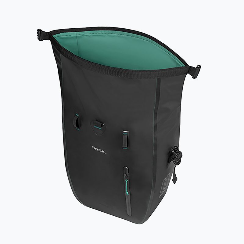 Borsa da bici Basil Rivo L Single Bag MIK Hooks 31 l black 4
