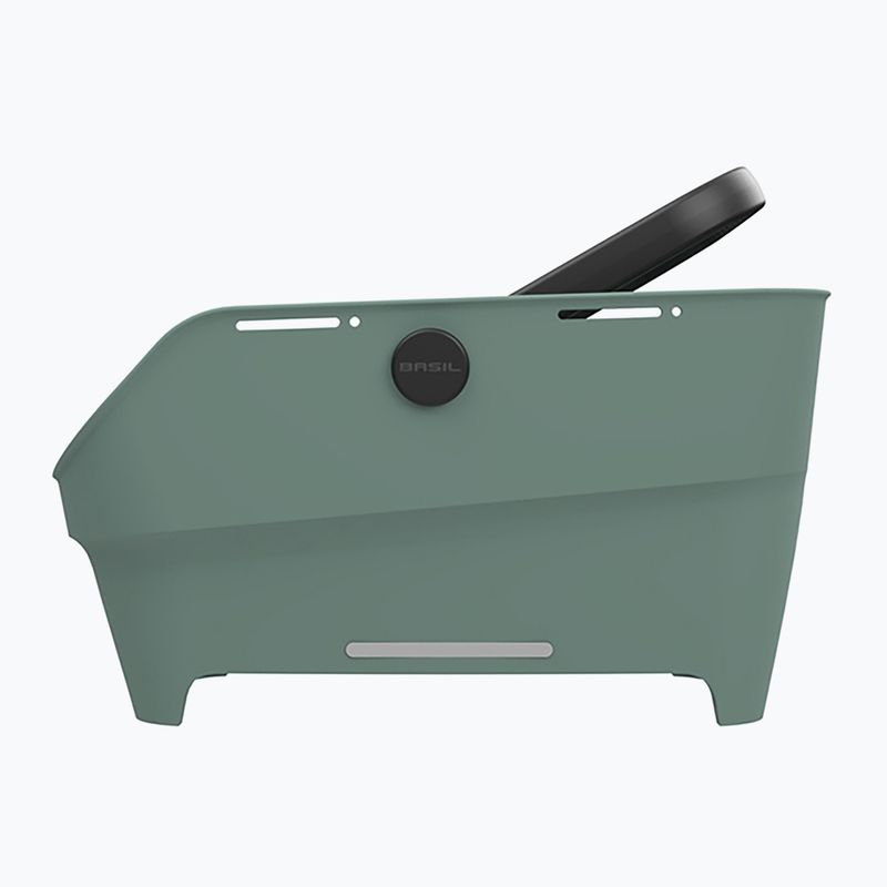 Cestino posteriore per bicicletta Basil Cento Neo MIK silvergreen 3