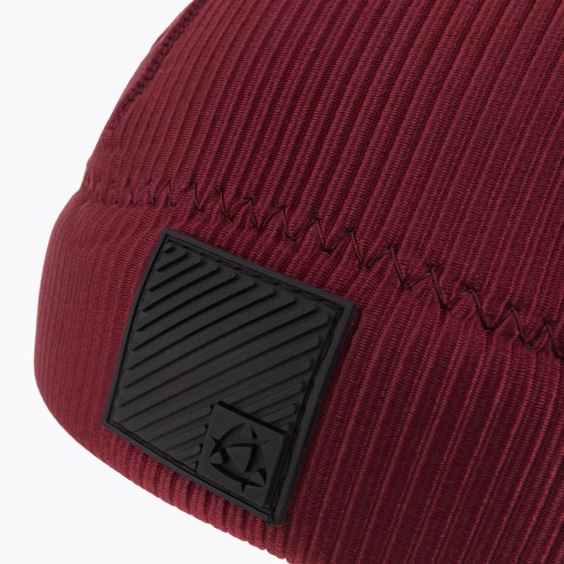 Berretto in neoprene Mystic Neo Beanie 2 mm rosso sangue di bue 4