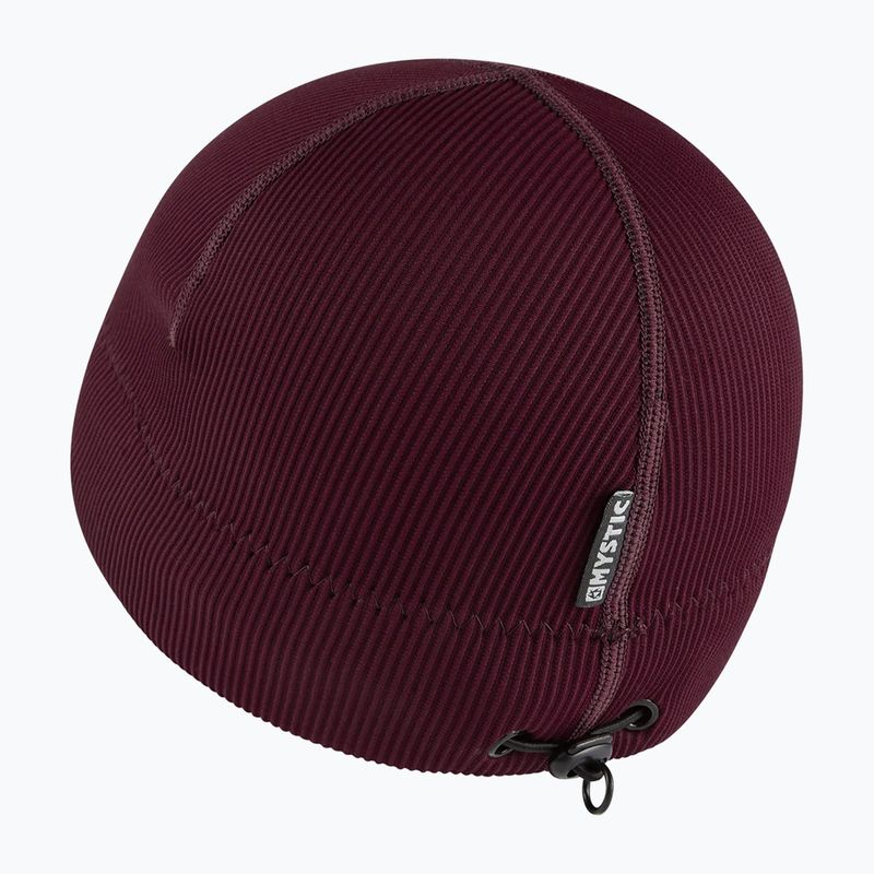 Berretto in neoprene Mystic Neo Beanie 2 mm rosso sangue di bue 6
