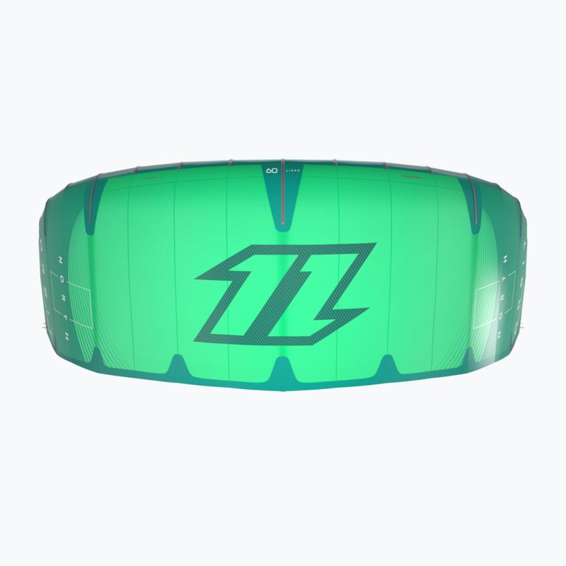 North Kiteboarding kite Orbit verde marino 5