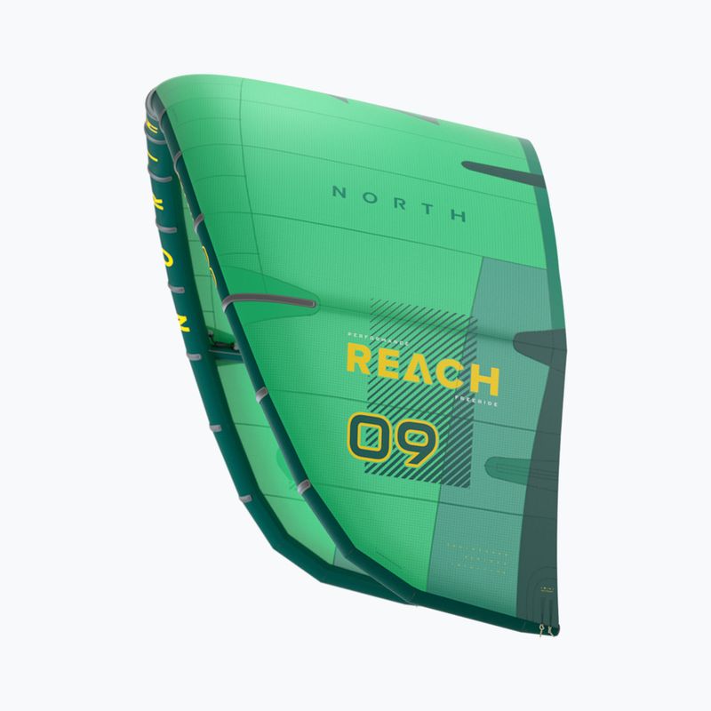 North Kiteboarding Reach kite verde marino 3
