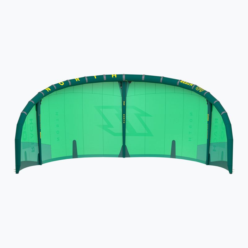 North Kiteboarding Reach kite verde marino 5