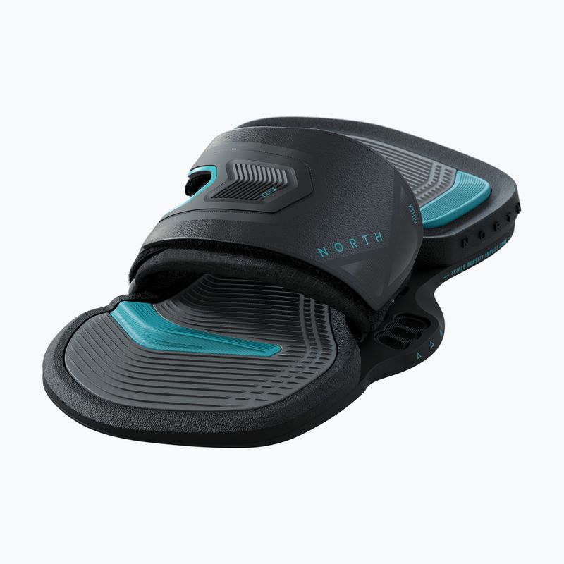 North Kiteboarding Flex Bindings pads and straps nero
