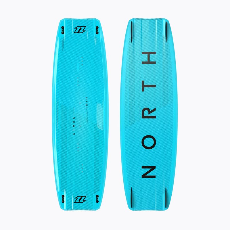 North Kiteboarding Atmos Hybrid 141 cm aqua kiteboard 5