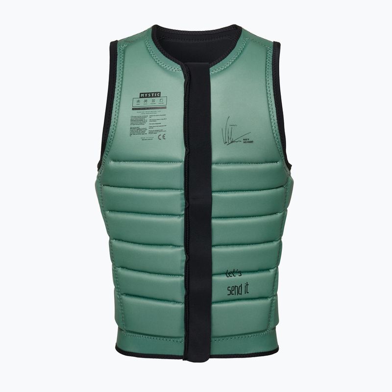 Gilet Mystic Check Out Wake nero 3