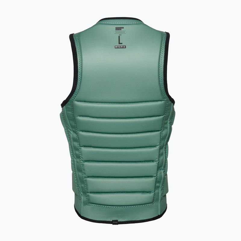 Gilet Mystic Check Out Wake nero 4