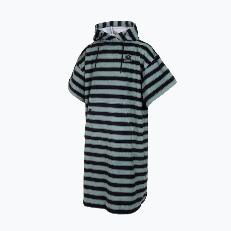 Mystic Poncho Velours AOP grigio/nero 7