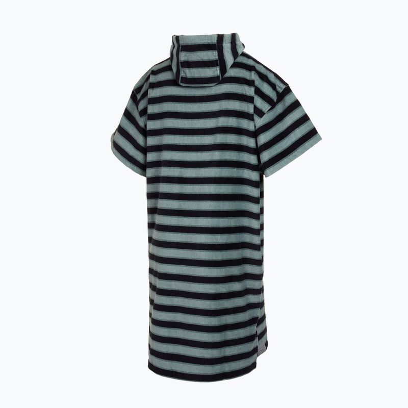 Mystic Poncho Velours AOP grigio/nero 8