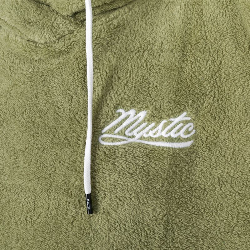 Poncho donna Mystic Teddy verde 3