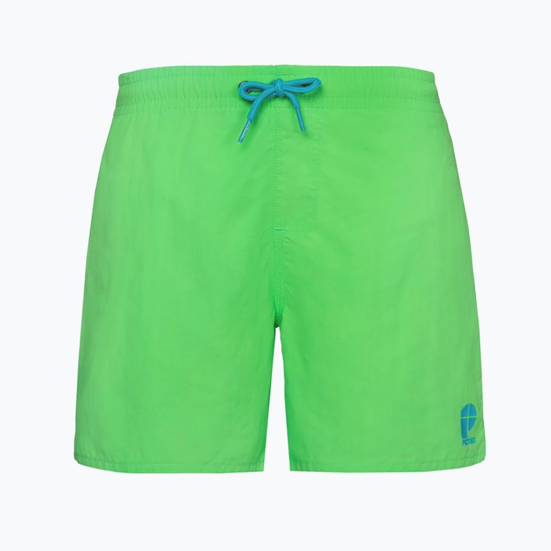 Pantaloncini da bagno per bambini Protest Culture verde neon