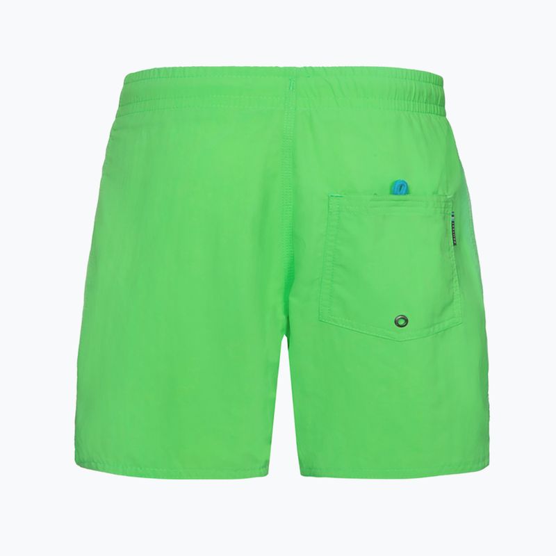 Pantaloncini da bagno per bambini Protest Culture verde neon 2