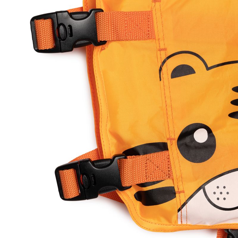 Gilet da bagno Waimea per bambini Tiger arancione 4