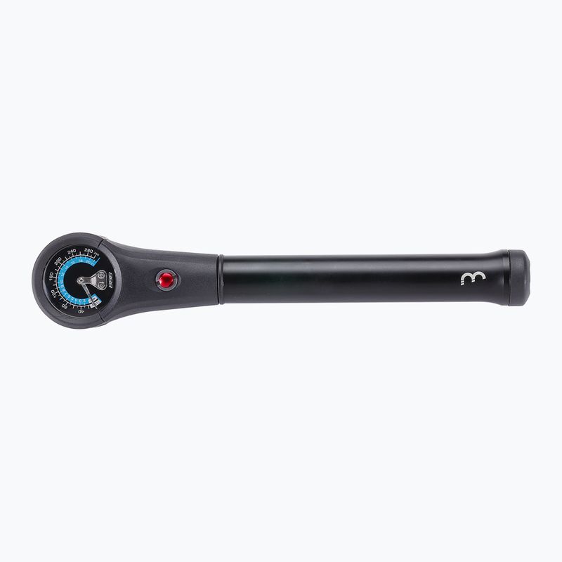 BBB Cycling Pompa a doppia pressione 300psi nero 2