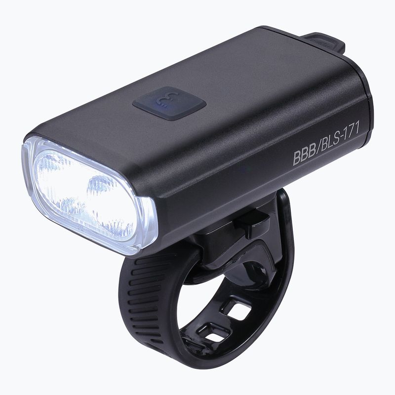 BBB Cycling StrikeDuo 1200 luce anteriore nera per bicicletta 5