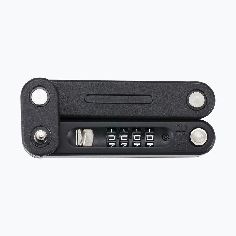 BBB Cycling CodeFold lucchetto nero per bicicletta 3