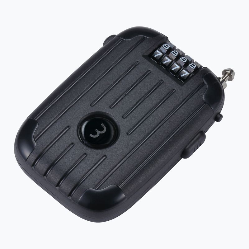 BBB Cycling MiniCase XL lucchetto nero per bicicletta 3