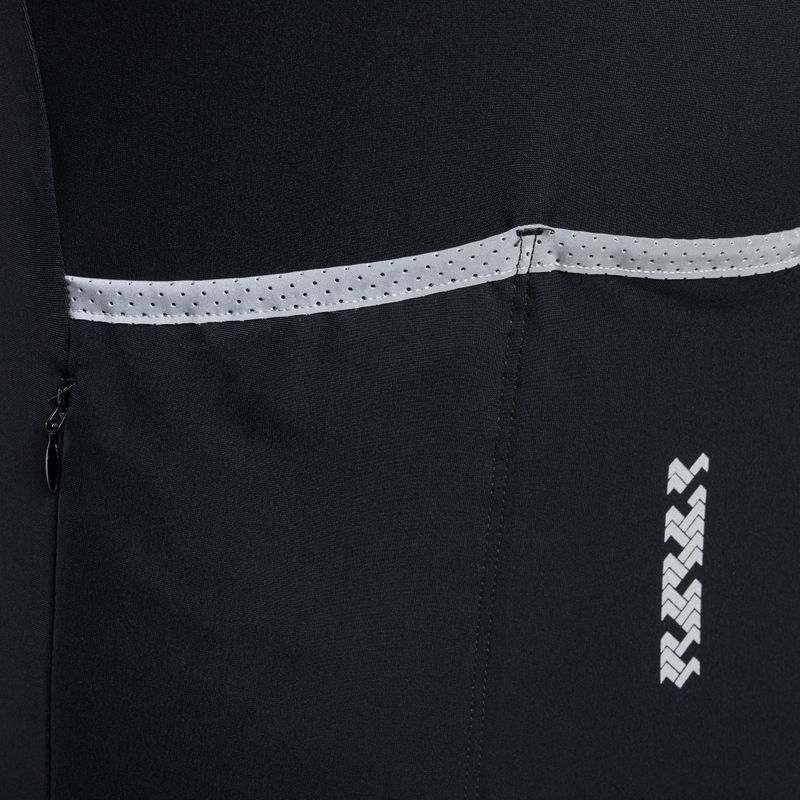 Felpa Shimano Vertex Thermal Jersey da uomo per bicicletta, nero 4