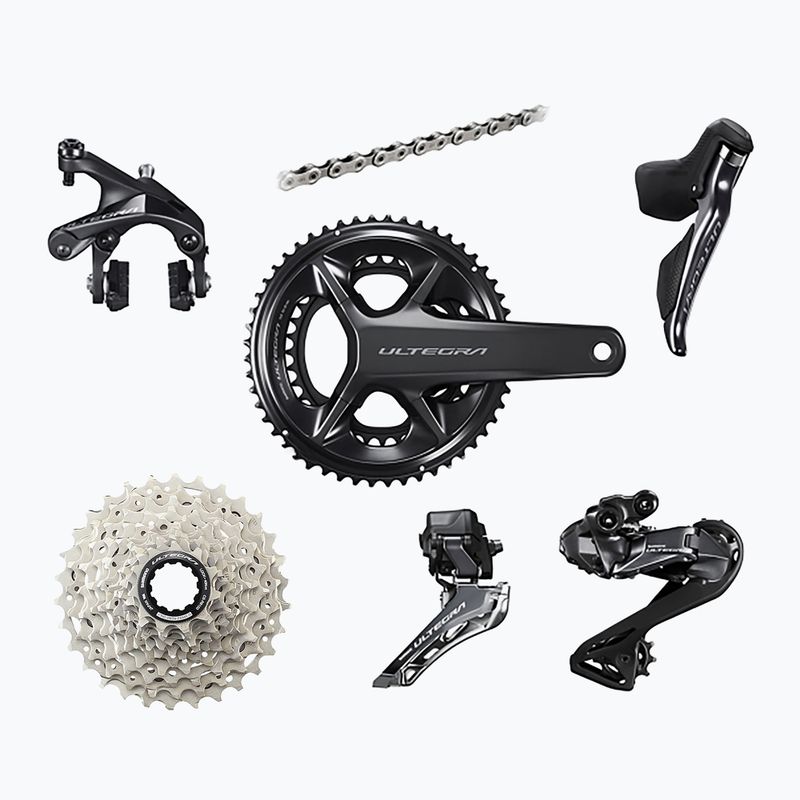 Gruppo accessori Shimano R8100 Ultegra Di2 freni a disco 172.5mm/52x36T/11-30