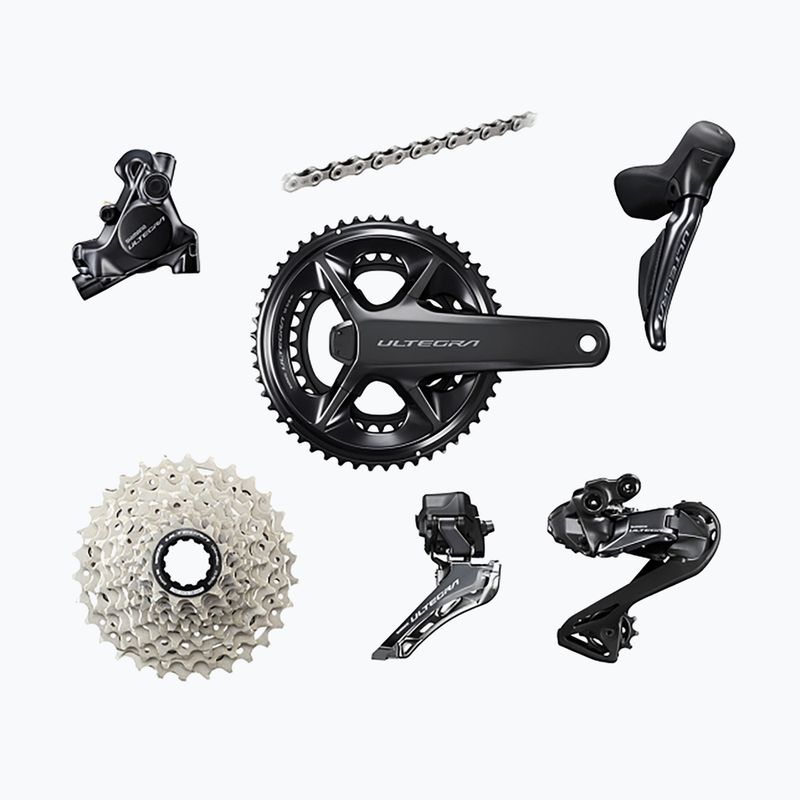 Gruppo Shimano R8170P Ultegra Di2 con misuratore di potenza 172,5 Freni a disco 50x34T/11-30