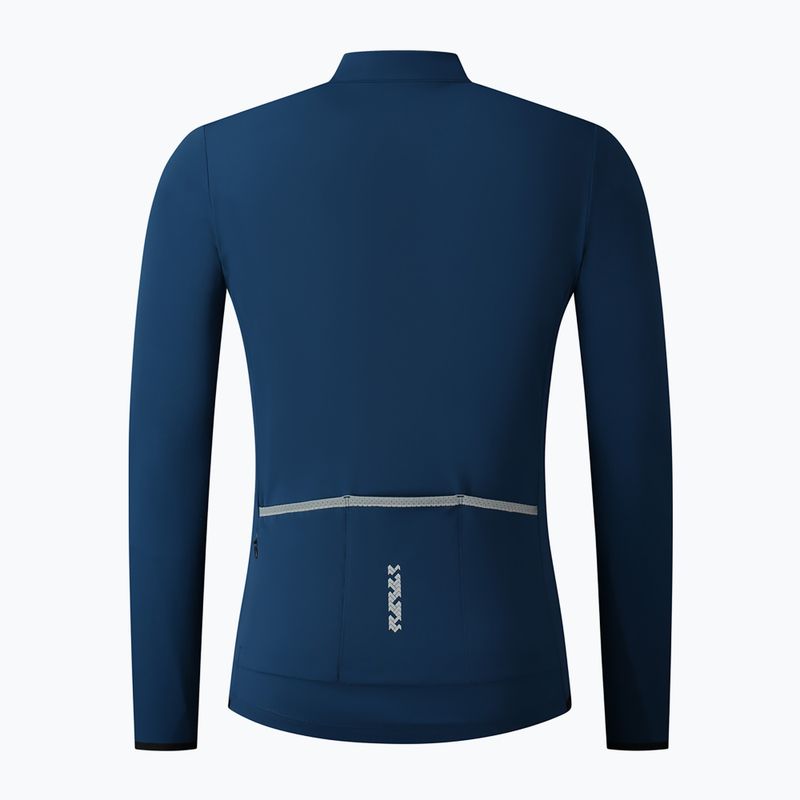 Maglia termica Shimano Vertex da uomo Felpa da ciclismo oceano profondo 6