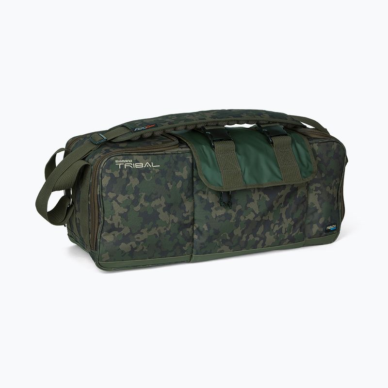 Borsa da pesca Shimano Tribal Trench Gear verde 8