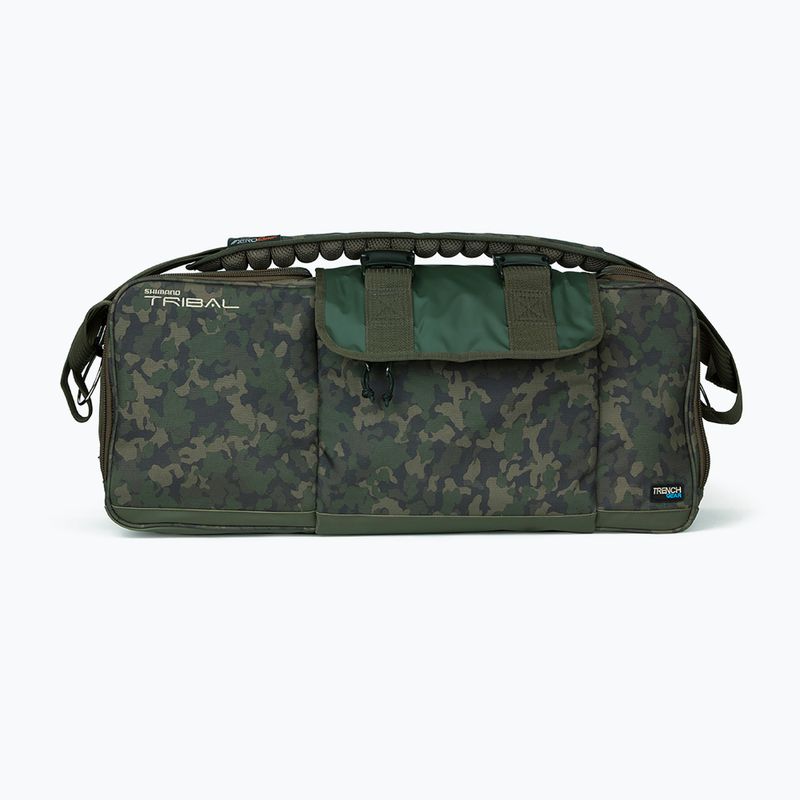 Borsa da pesca Shimano Tribal Trench Gear verde 10